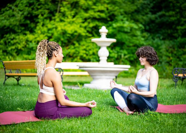 Yoga im Park Yoga im Park