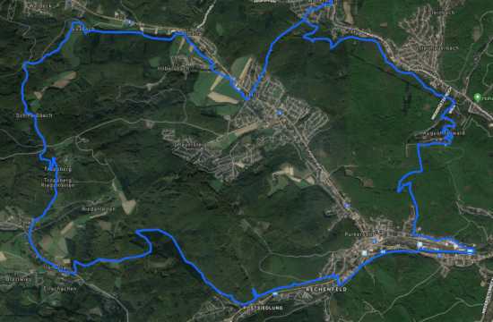 Mountainbike Tour Troppstrecke 1